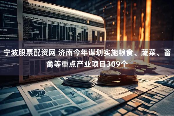 宁波股票配资网 济南今年谋划实施粮食、蔬菜、畜禽等重点产业项目309个